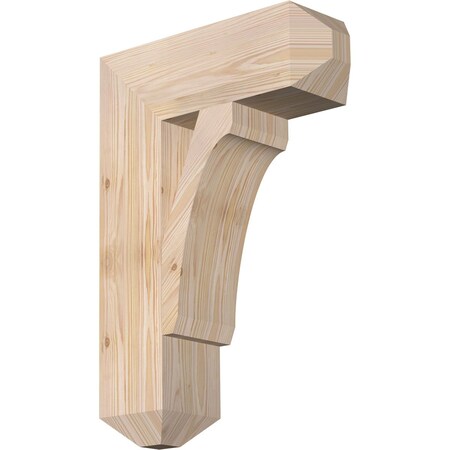 Ekena Millwork Legacy Craftsman Smooth Bracket, Douglas Fir, 5 1/2"W x 18"D x 26"H BKT06X18X26LEC04SDF